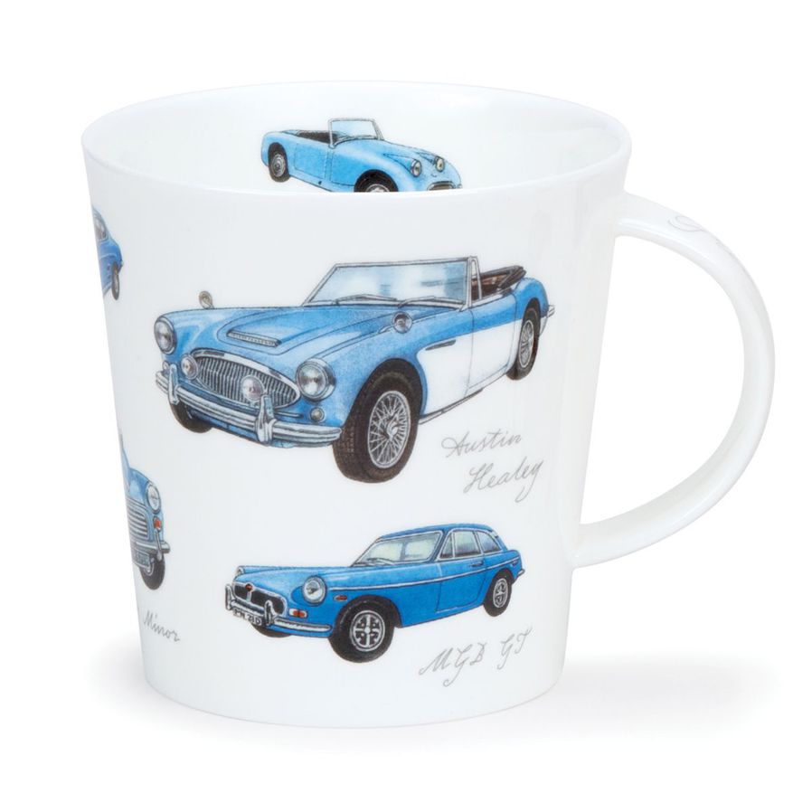 Dunoon Great Classic Cars Blue Mug image 0